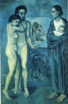 100 Great Art Painting - Pablo Picasso La Vie